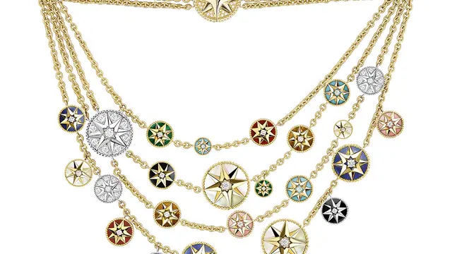 koleksi perhiasan 'Rose des Vents' Dior Joalillerie