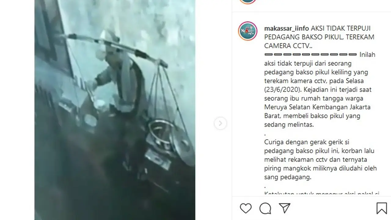 tukang bakso ludahi mangkuk