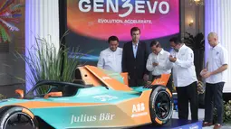 Jakarta kembali menjadi tuan rumah E-Prix Series 2025 bertajuk "Electrifying the Future". (Bola.com/M Iqbal Ichsan)