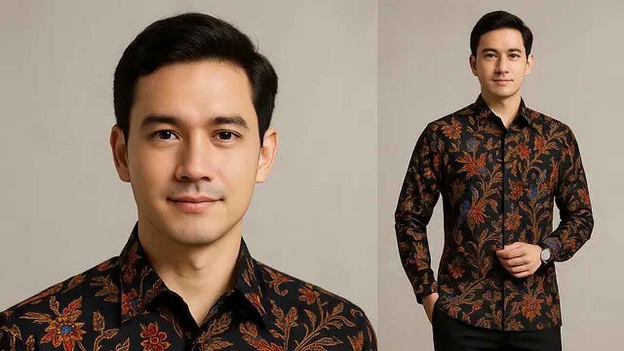 10 Model Baju Batik Pria Kombinasi Hitam, Ini Padu Padan yang Bikin Kamu Tampil Keren saat Kondangan