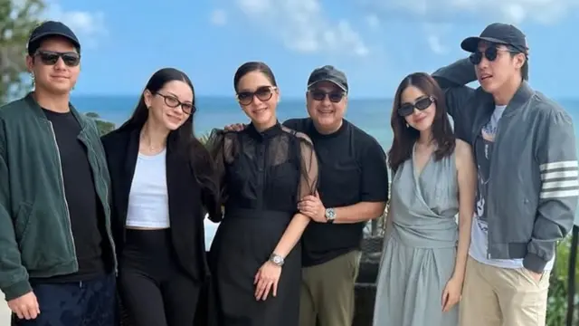 Syifa Hadju dan Alyssa Daguise saat diajak liburan Maia Estianty ke Bali. [@maiaestiantyreal]