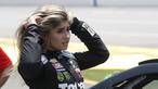 Oktober 2020, Hailie Deegan yang berusia 19 tahun finis di urutan ke-16 dalam balapan NASCAR Camping World Truck Series pertamanya. (Foto: AP/John Bazemore)