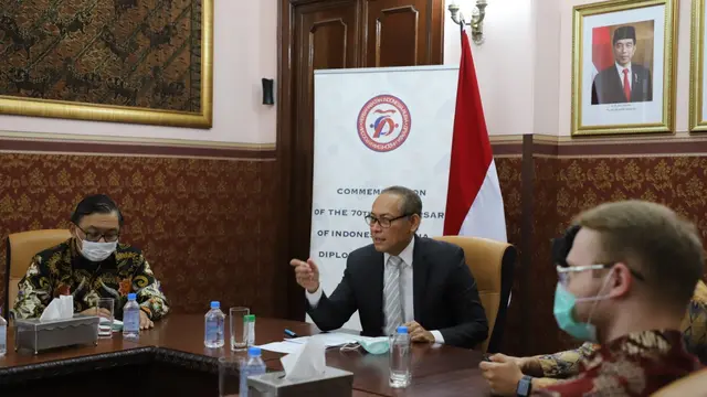Dubes RI untuk Rusia Jose Tavares. Ia baru menjabat pada Desember 2020.