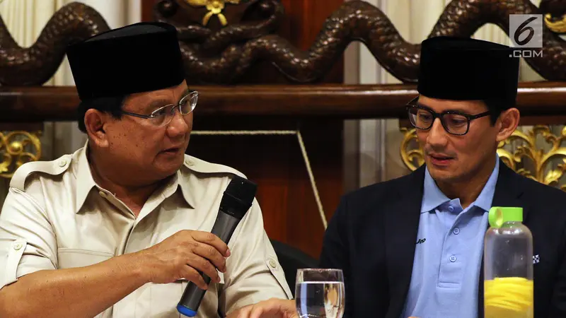 Pernyataan Sikap Koalisi Prabowo-Sandiaga