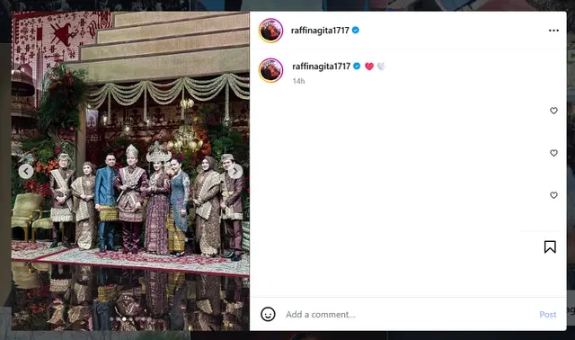 Raffi Ahmad dan Nagita Slavina Tampil Serasi