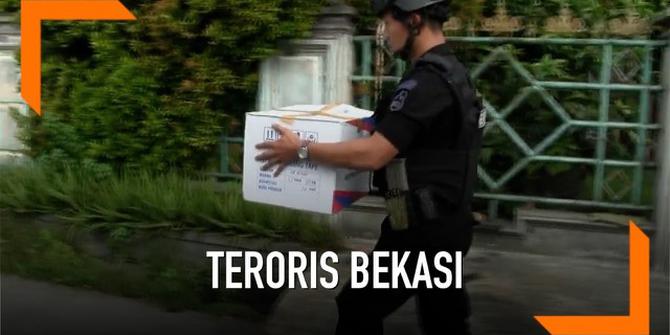 VIDEO: Terkait Teror Bom, Densus 88 Geledah Toko Ponsel di Bekasi