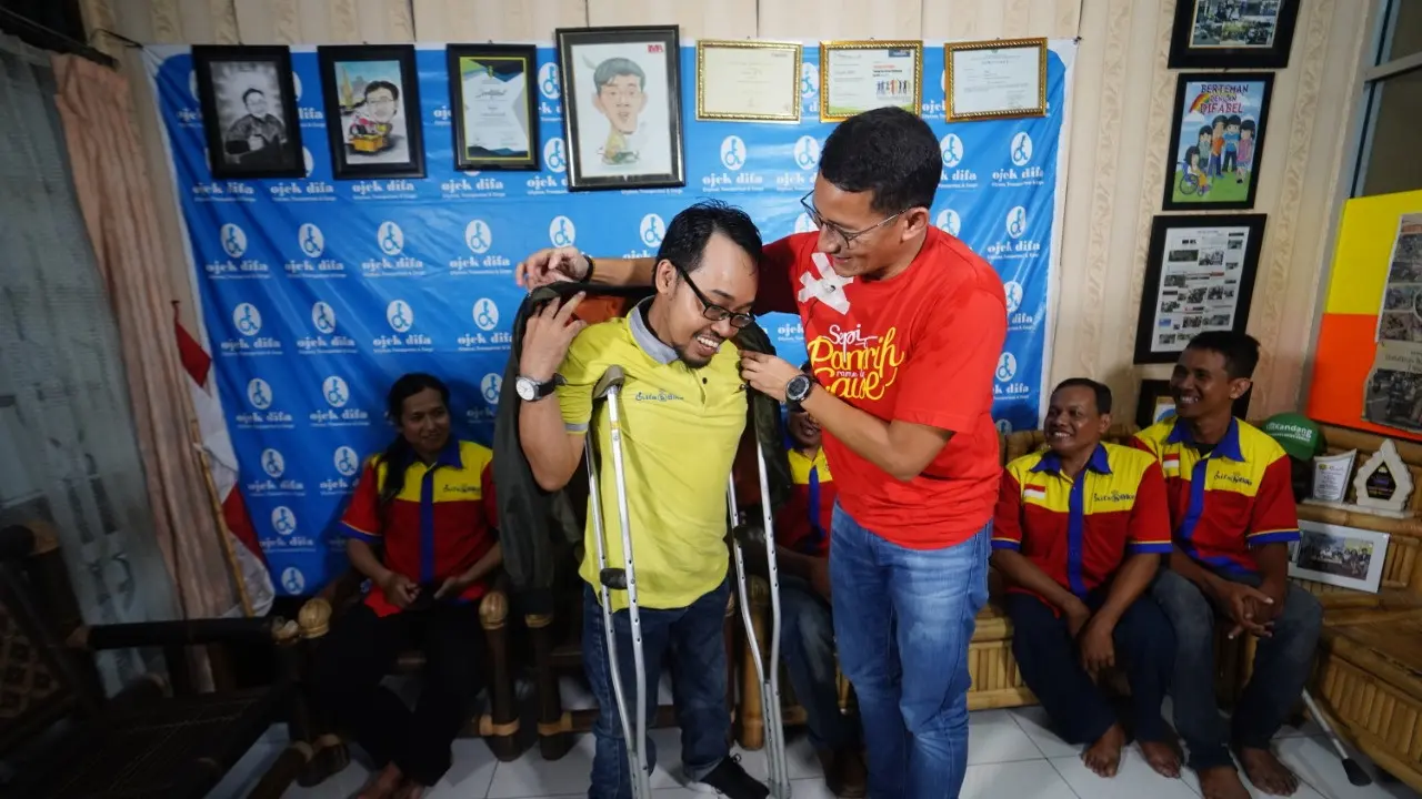 Keren! Penemu Difa Bike Ini Sukses Bangkitkan Kaum Disabilitas di Jemput Rezeki