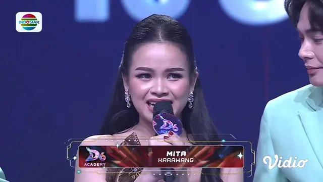 Tersenggol, Mita (Karawang) Ucapkan Perpisahan pada D'Academy 6