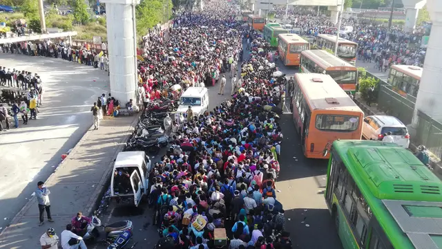Pekerja Urban India Mudik
