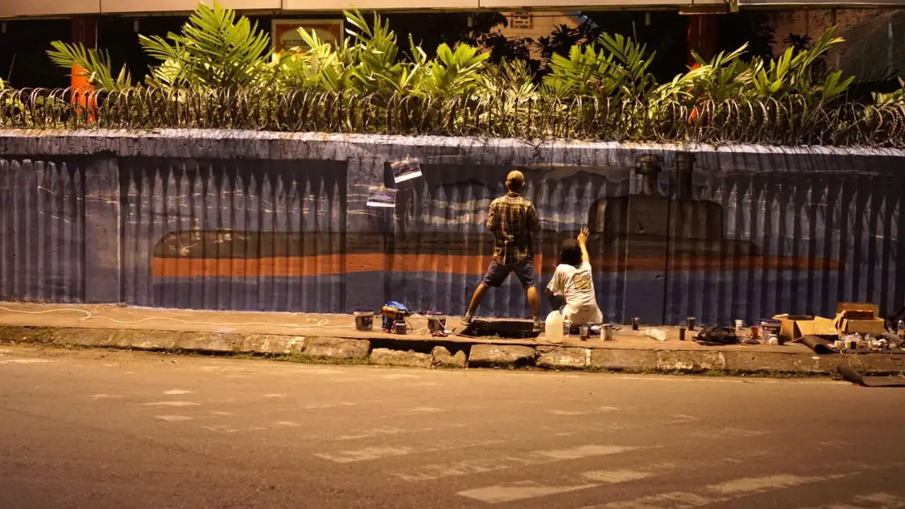 Mural KRI Nanggala 402