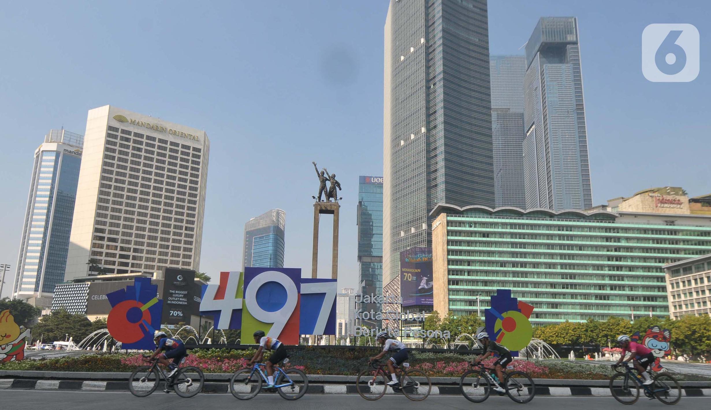 Polri Gelar Balap Sepeda Zebra Bhayangkara Presisi Sudirman Loop 2024