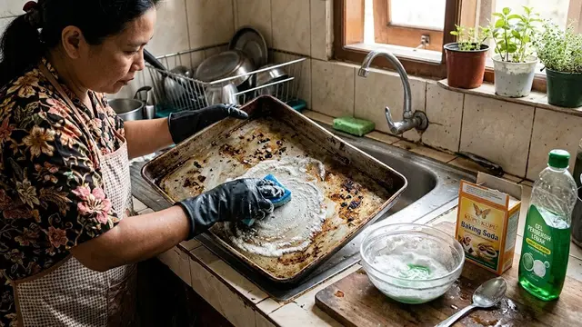 Cara Membersihkan Loyang Kue yang Sudah Usang, Tak Perlu Menggosok Terlalu Lama
