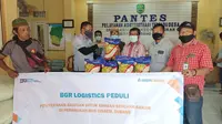 BGR Logistics salurkan bantuan untuk para korban bencana alam banjir di Subang