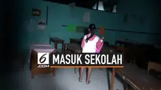 Orangtua dan murid sebuah SD negeri di Klaten datang sejak subuh untuk mendapatkan bangku terdepan di kelas. Alasan mereka agar anak lebih konsentrasi dalam belajar jika duduk di dekat papan tulis.