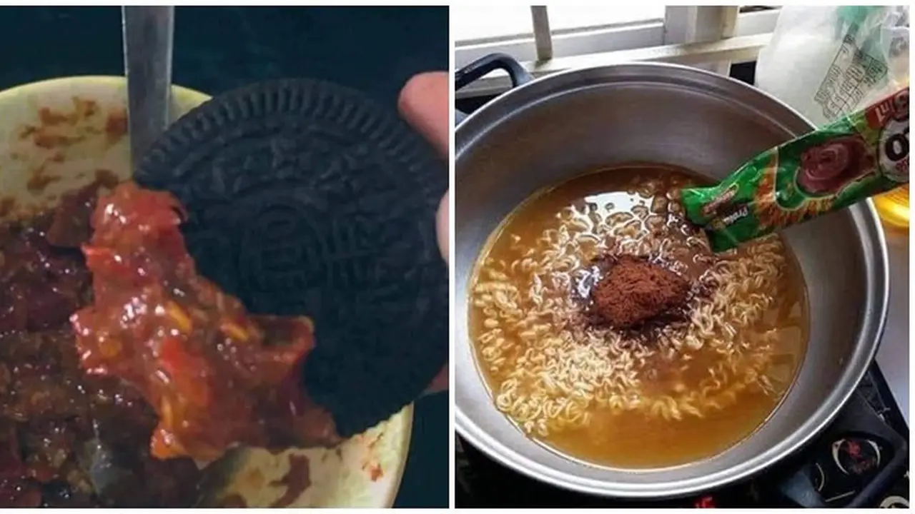 7 Potret Nyeleneh Kombinasi Makanan ala Netizen Ini Bikin Heran