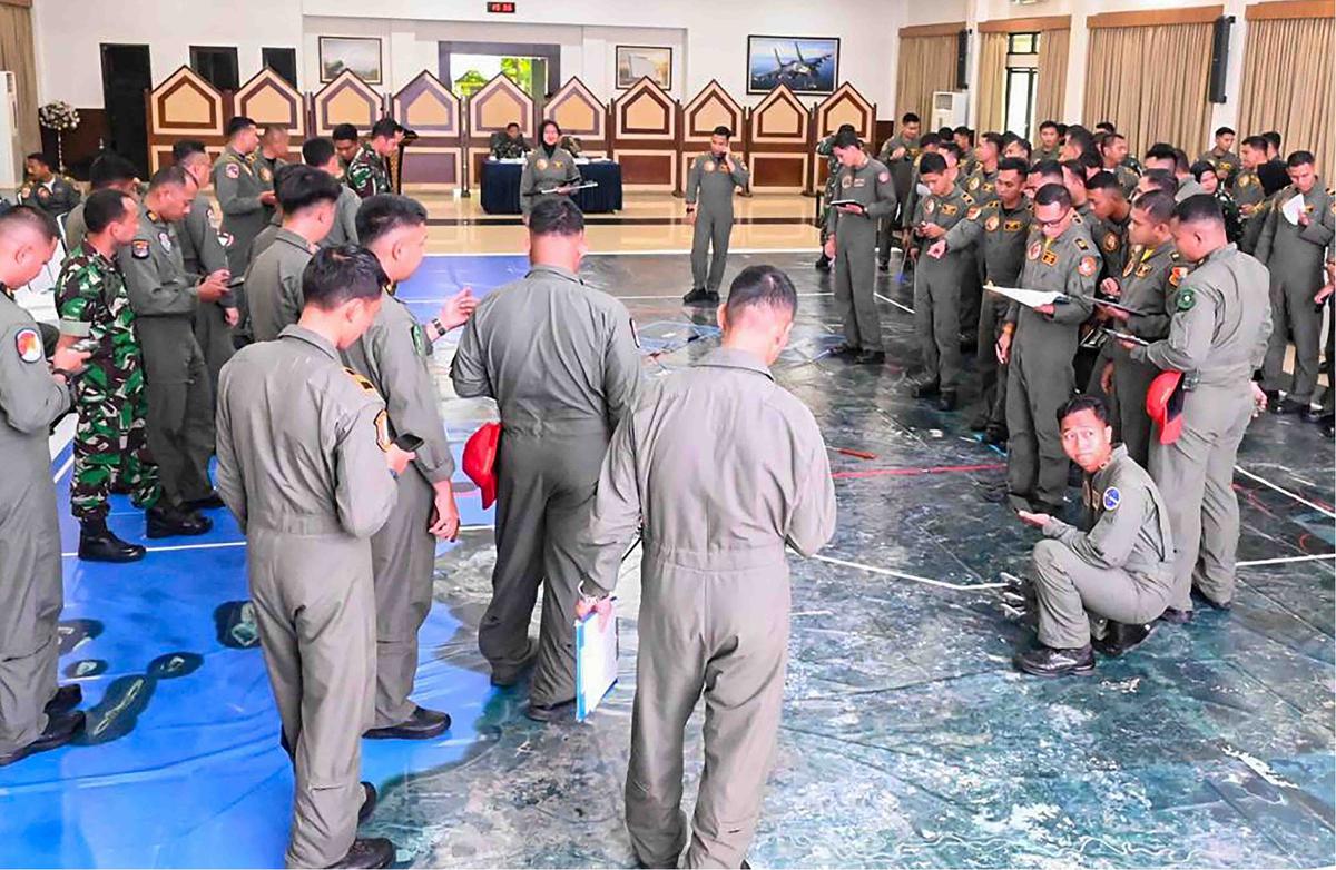 FOTO: Puluhan Pesawat TNI AU Siap Hiasi Langit Jakarta di HUT ke-80 TNI