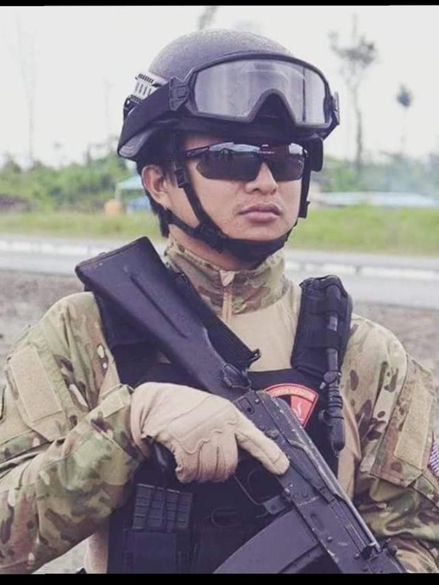 Briptu Hedar, anggota Polda Papua