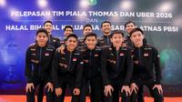 Tim Piala Thomas Indonesia. (foto: PBSI) .