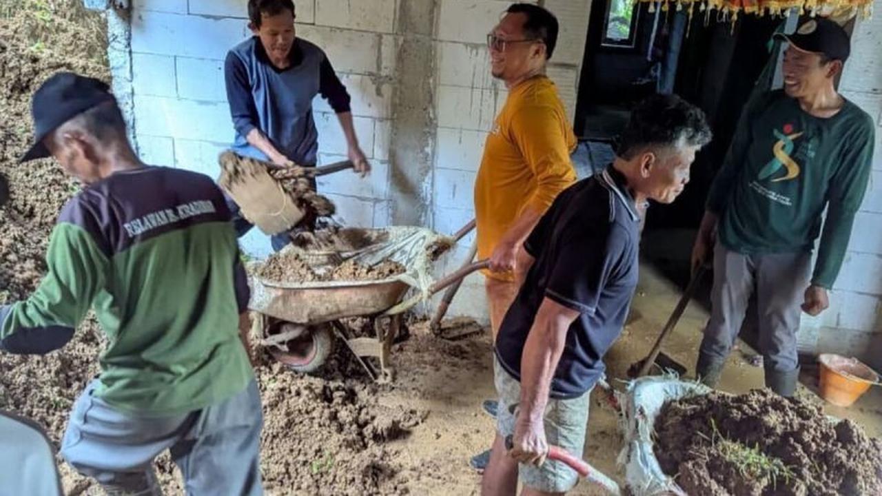 BPBD Tulungagung Tangani Dua Titik Longsor di Pagerwojo Usai Hujan Deras