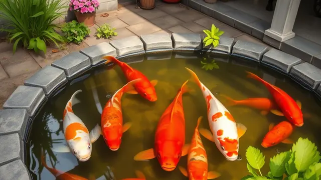 Kolam Ikan depan rumah