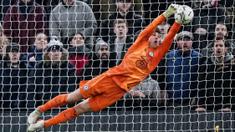 Chelsea sukses menaklukkan Tottenham Hotspur dengan skor 1-0 dalam partai leg kedua semifinal Carabao Cup 2021/22 di Tottenham Hotspur Stadium, Kamis (13/1/2022) dini hari WIB. (AP/Alastair Grant)