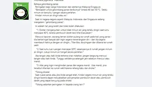 Cek Fakta Liputan6.com menelusuri klaim stroke dipicu minum air dingin saat gelombang panas melanda Indonesia.