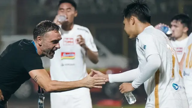 Thomas Doll dan Witan Sulaeman - PSM Makassar Vs Persija Jakarta di BRI Liga 1 2023/2024