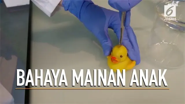 VIDEO: Hati-hati, Ada Bakteri Berbahaya di Mainan Anak