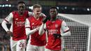 Arsenal. Arsenal menjadi klub terlama yang bertahan di Divisi Utama Liga Inggris yaitu 102 tahun. Sejak Liga Inggris edisi pertama digulirkan pada 1919/1920 The Gunners selalu menjadi bagian dari kasta tertinggi kompetisi Liga Inggris, alias belum pernah terdegradasi. (AP/Kirsty Wigglesworth)