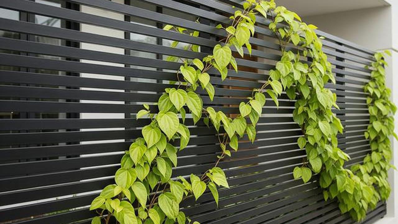 7 Inspirasi Pagar Besi Minimalis 2025, Paduan Estetik Vertical Garden untuk Hunian Modern