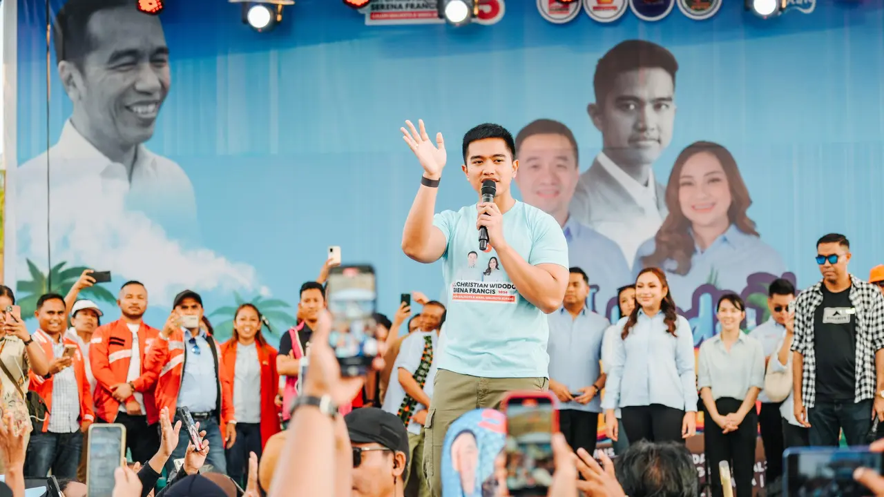 Ketua Umum Partai Solidaritas Indonesia (PSI), Kaesang Pangarep.