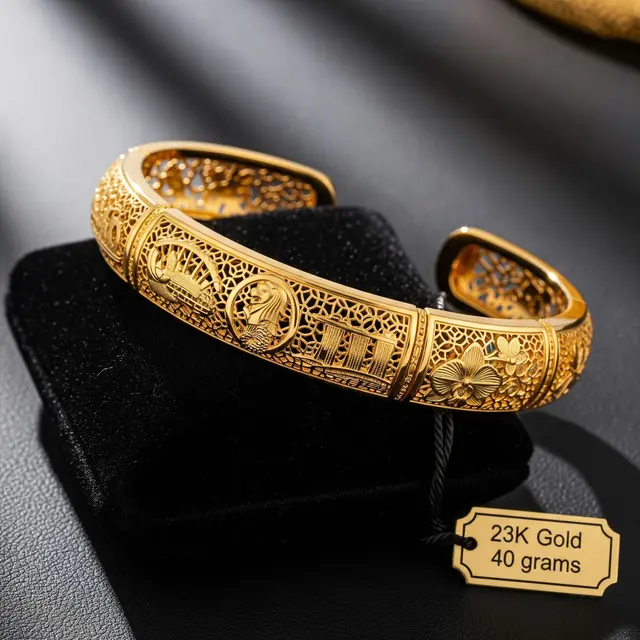 Gelang Emas 40 Gram 23 Karat untuk Koleksi dan Investasi
