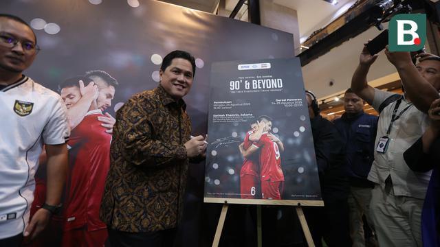 PSSI resmi memulai rangkaian PSSI Awards 2026 dengan menggelar pameran foto bertajuk "90’ & BEYOND".