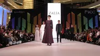 Zalora bersama Liputan6.com menghadirkan Digital Fashion Runway bertema Hari Raya pada Fashion Nation 2017 di Senayan City.