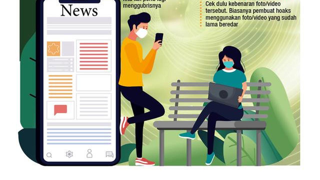 Infografis Cek Fakta: 6 Tips Cara Identifikasi Hoaks dan Disinformasi di Medsos
