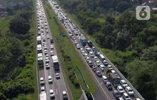 Arus Balik Mudik Lebaran 2026, Volume Kendaraan di Ruas Tol Palikanci Padat