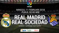 Susunan Pemain Real Madrid Vs Real Sociedad