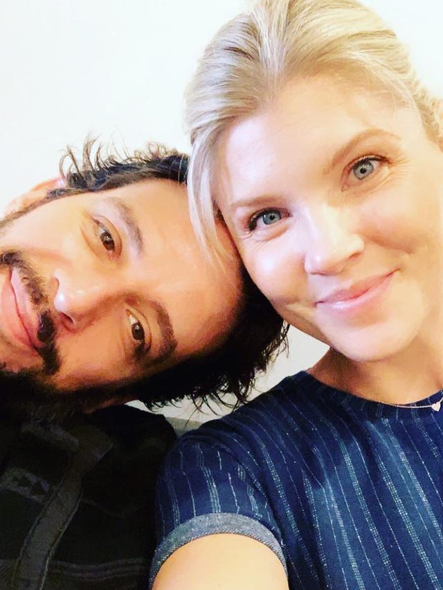 Nick Cordero dan istrinya, Amanda Kloots. (Instagram/ amandakloots)