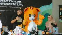 Tukar Kaus Kaki Bekas, Dukung Lingkungan dengan Cara Unik
