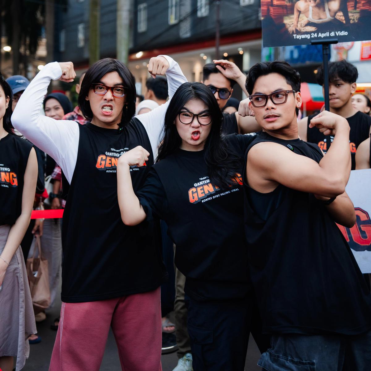Vidio Original Series "Ganteng-Ganteng Genteng: Kontes Otot Paling Viral"