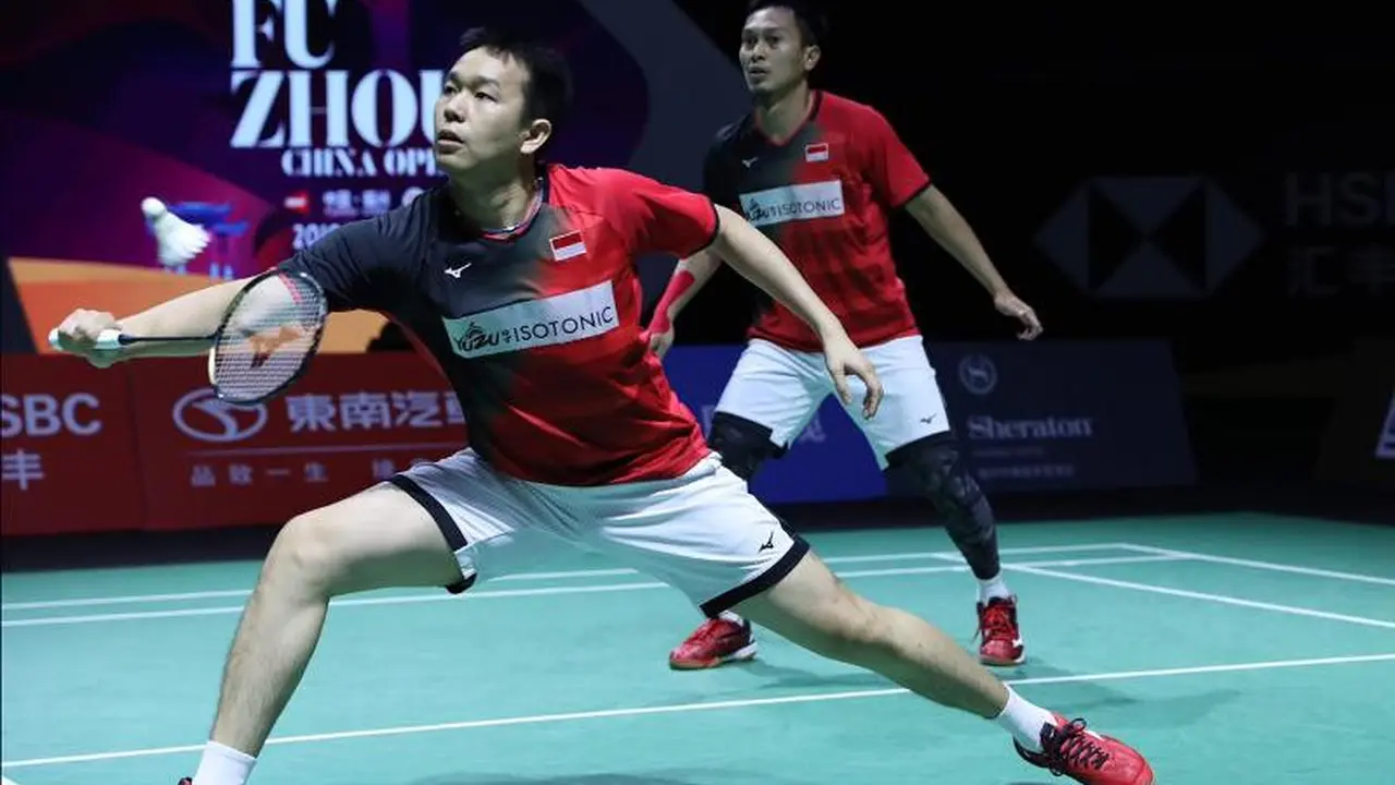 Ganda putra Indonesia, Mohammad Ahsan/Hendra Setiawan.
