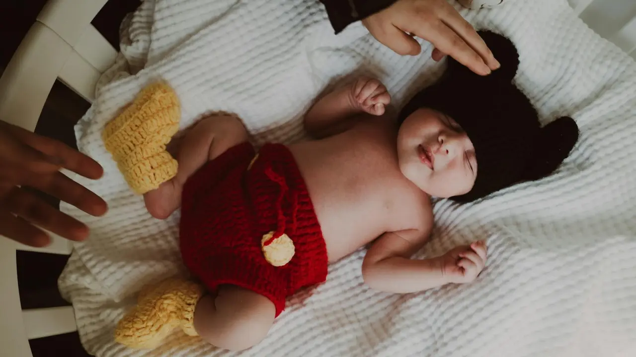 Ilustrasi bayi laki-laki