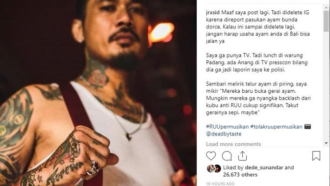 Jerinx SID (Foto: Instagram)