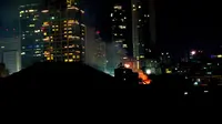 Kebakaran di Belakang Plaza Indonesia, 20 Damkar Dikerahkan
