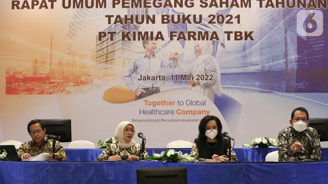 Kimia Farma Putuskan Sebar Dividen Rp90,68 miliar kepada pemegang saham