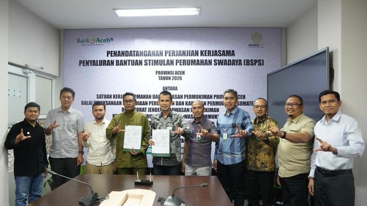 Bank Aceh Kembali Dipercaya Jadi Penyalur Program BSPS 2026, Perkuat Kesejahteraan Masyarakat