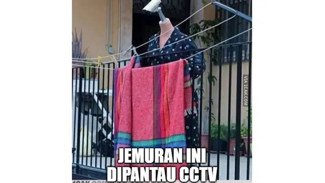 6 Kelakuan Kocak saat Jemur Pakaian Ini Bikin Ngakak
