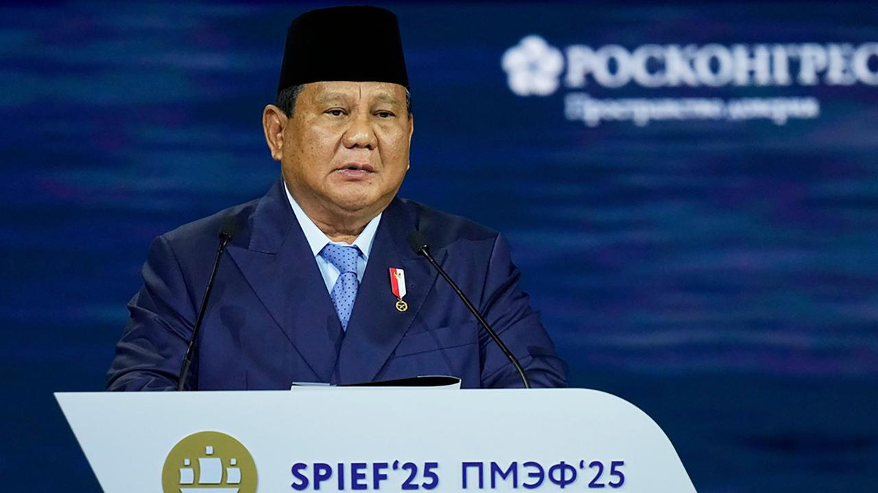 FOTO: Presiden Prabowo  Bersama Presiden Putin  Hadiri St. Petersburg International Economic Forum (SPIEF)