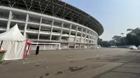 Jelang Laga Indonesia vs China, Kawasan Stadion Utama GBK Steril Pagi Ini