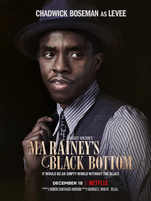 Chadwick Boseman dalam Ma Rainey's Black Bottom. (Foto: Dok. Netflix/ IMDb)